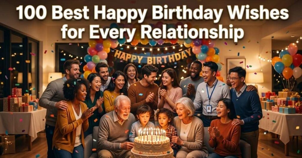 100 Best Happy Birthday Wishes for Every Relationship