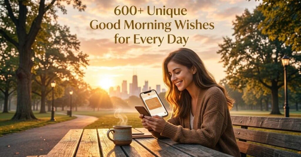 600+ Unique Good Morning Wishes to Brighten Every Day