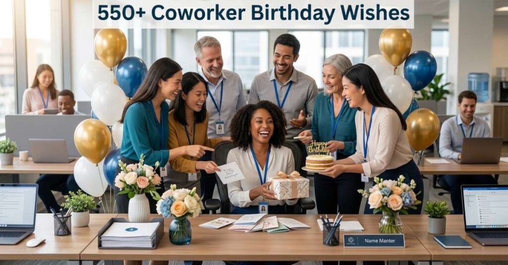550+ Coworker Birthday Inspirational Messages And Wishes