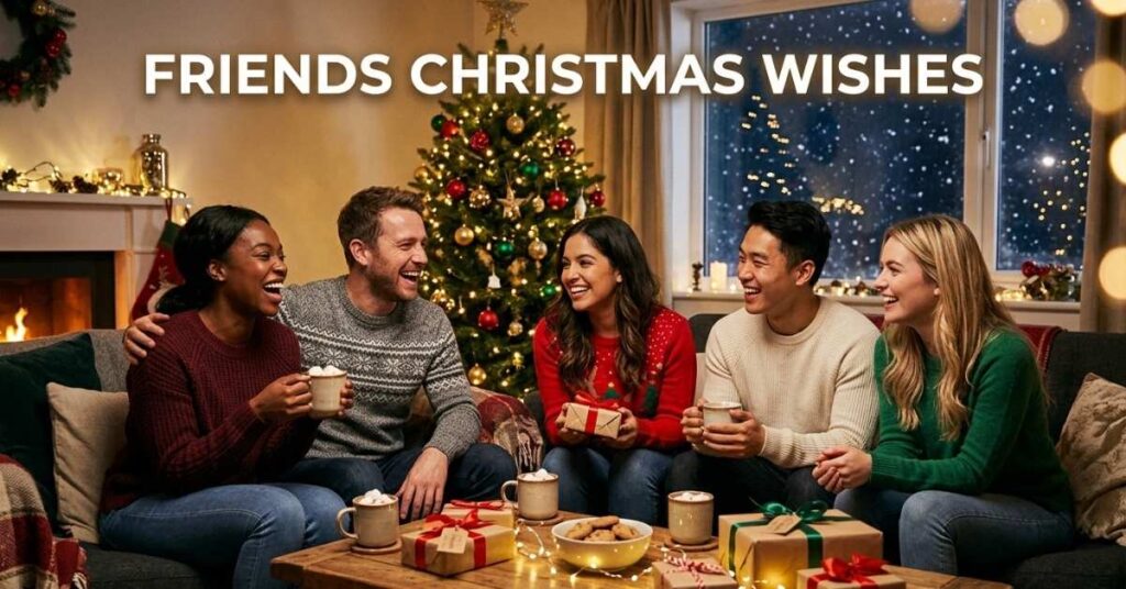 friends christmas wishes