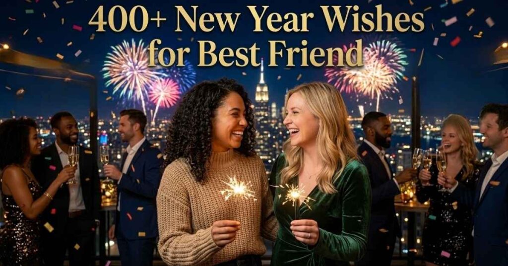 400+ New Year Wishes for Best Friend
