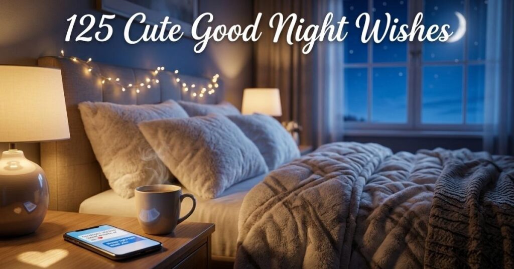 125 Cute Good Night Wishes