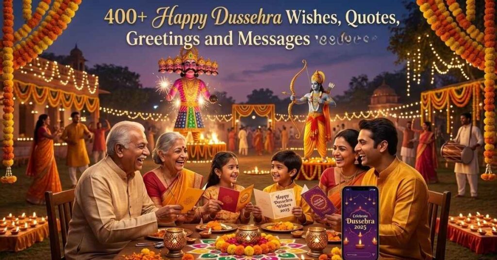 400+ Happy Dussehra Wishes, Messages, Greetings and Quotes for 2027