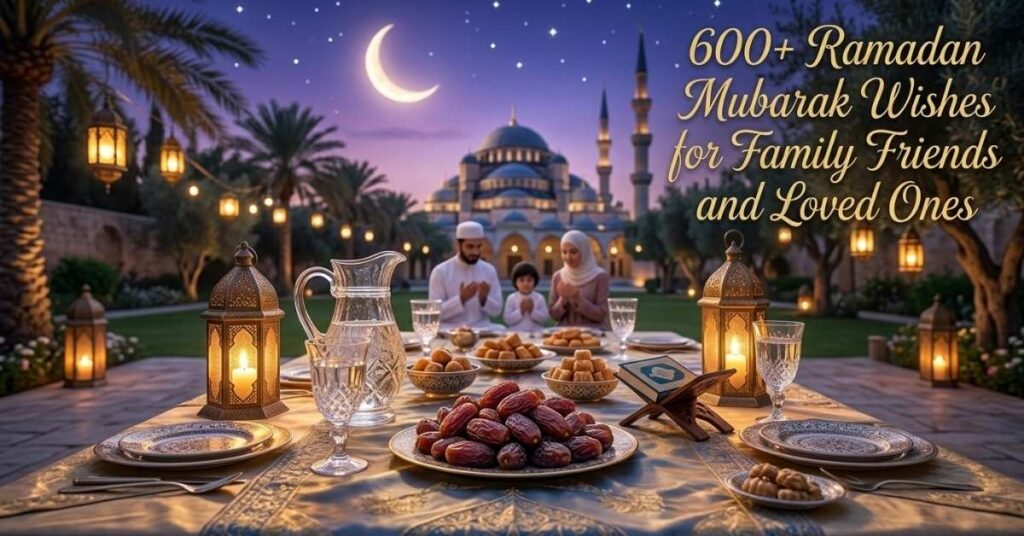 600+ Ramadan Mubarak Wishesfor Family and Loved Ones