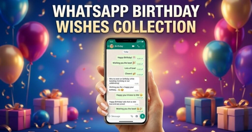 600+ Heartfelt Happy Birthday Wishes for WhatsApp
