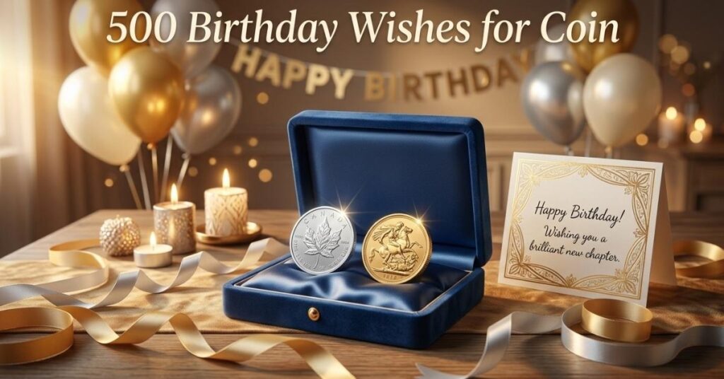 500 Birthday Wishes for Coin