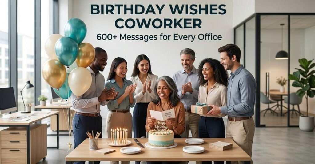 600 Birthday Wishes for Coworkers (2026)