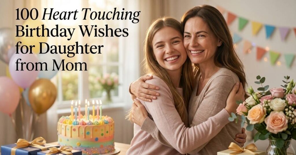 500 Heart Touching Birthday Wishes for Daughter from Mom