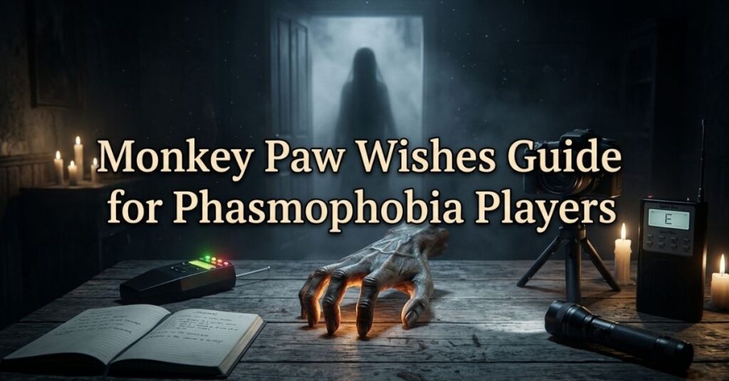 Phasmophobia: Heartful Monkey Paw Wishes