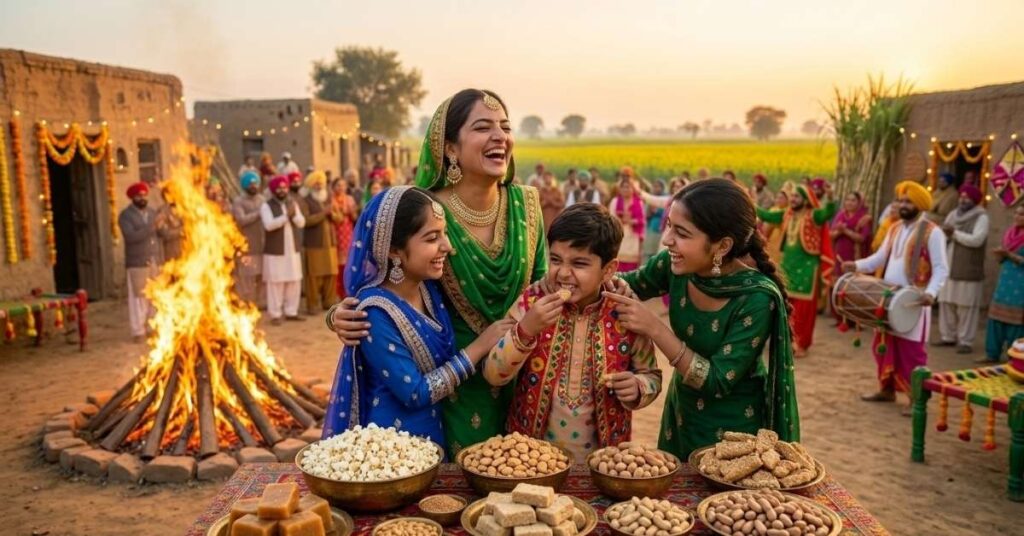 Witty Lohri captions and jokes for neighoubers