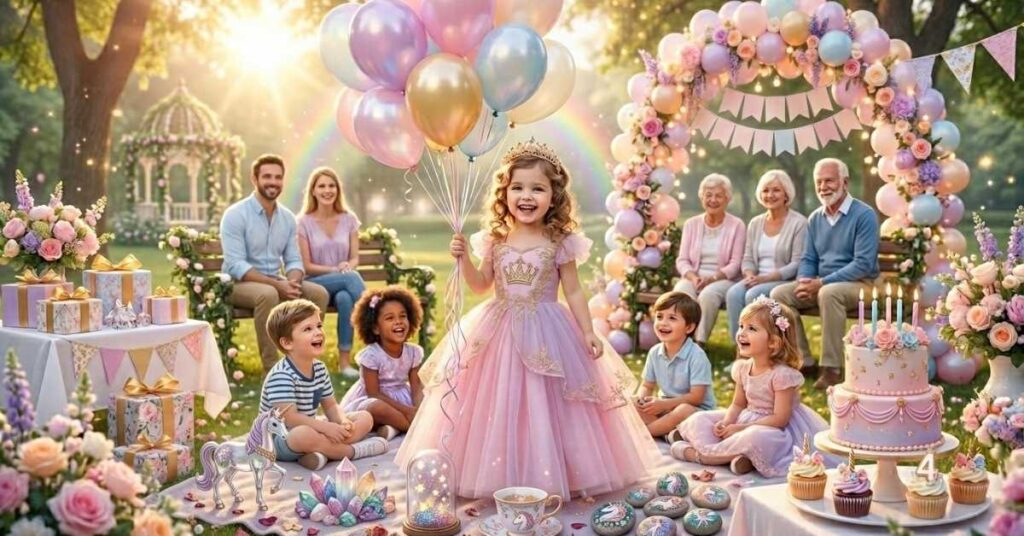 Happy 4th Birthday Wishes for Girl