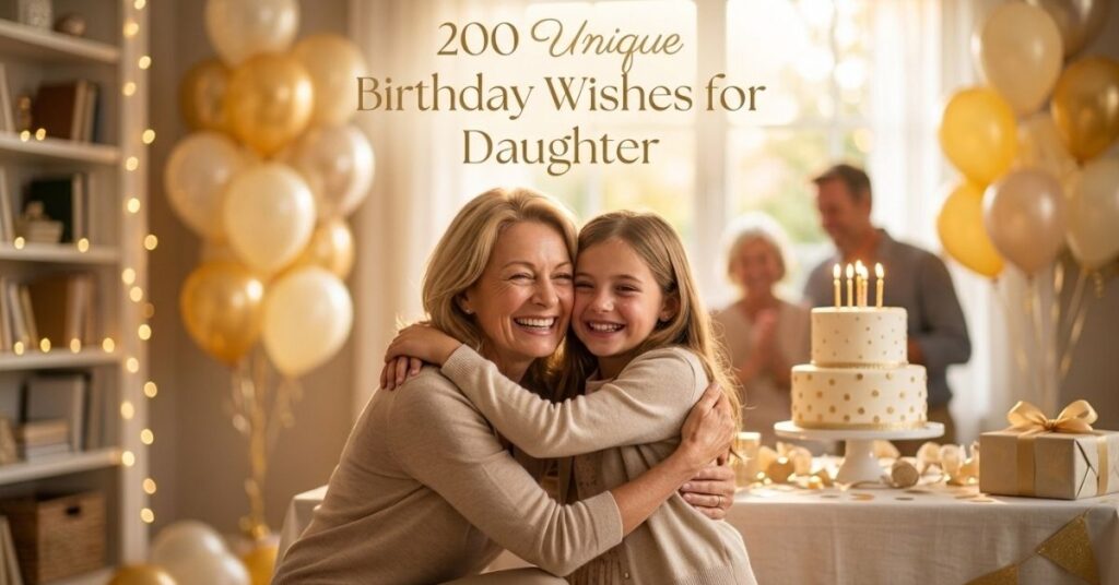 200 Unique Birthday Wishes for Daughters From Mom or Dad