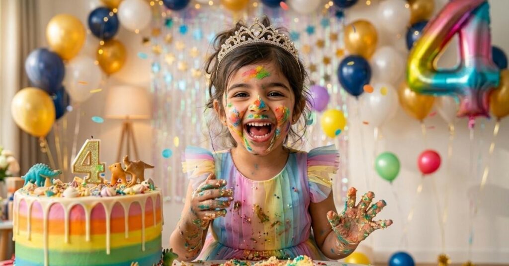 Happy 4th Birthday Wishes for Granddaughters
