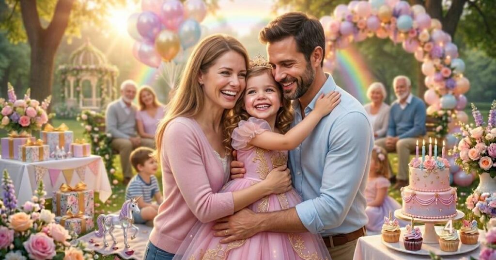 Heartfelt 4th Birthday Wishes for Daughter from Parents