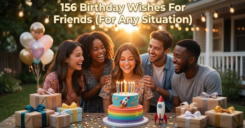 156 Birthday Wishes For Friends