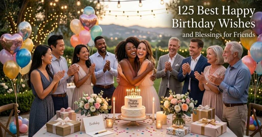 125 Best "Happy Birthday" Wishes and Blessings for Friends