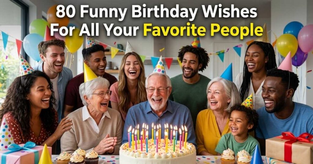 80 Funny Happy Birthday Wishes For All Your Favorite People