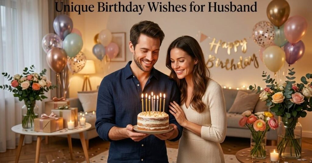 500+ Unique Birthday Wishes for Husband