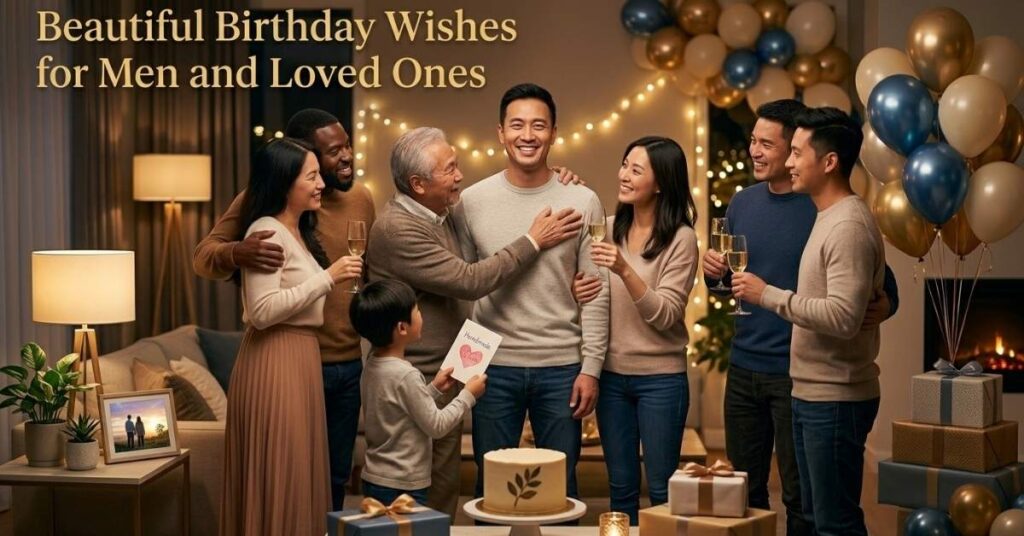 550 Beautiful Male Birthday Wishes