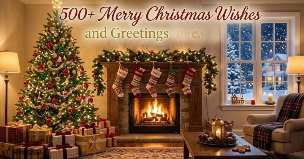 500+ Merry Christmas Wishes and Greetings