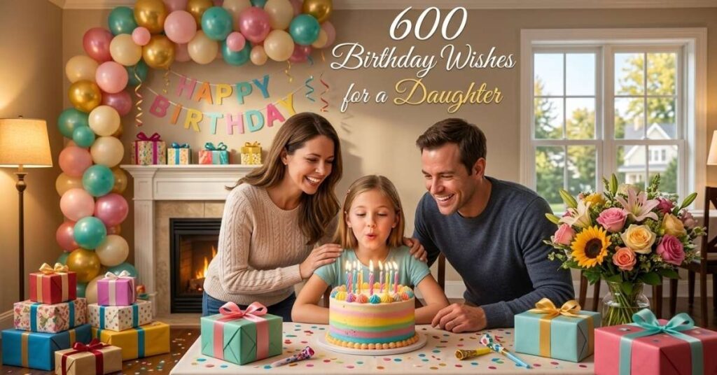 600 Birthday Wishes for a Daughter