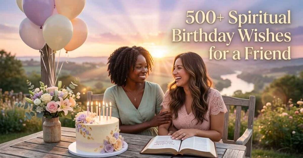 500+ Heartfelt Spiritual Birthday Wishes for a Friend