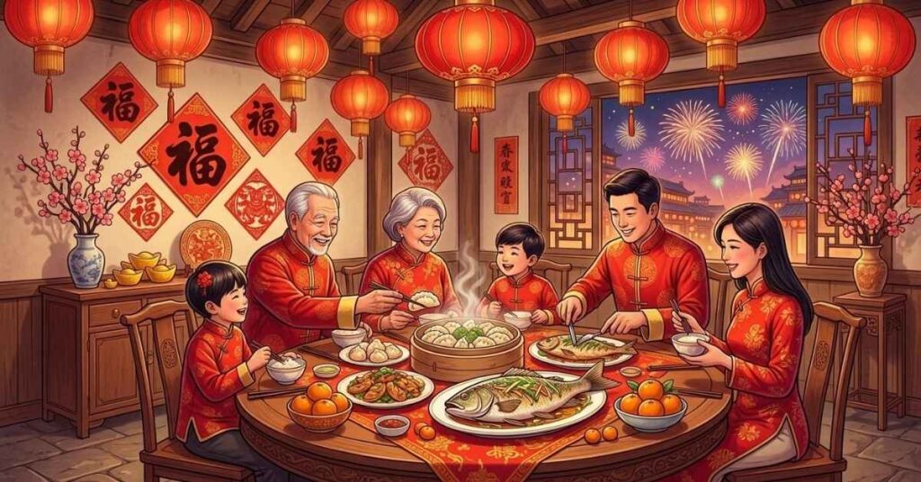 Traditional Chinese New Year Greetings