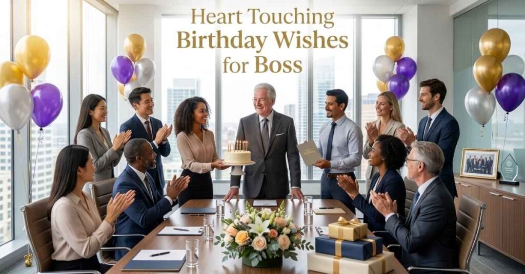 600 Heart Touching Birthday Wishes for Boss