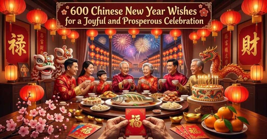 600 Chinese New Year Wishes for a Joyful and Prosperous Celebration
