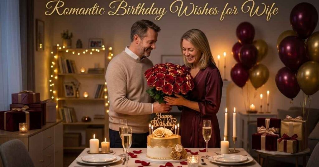 500 Romantic Birthday Wishes for Wife