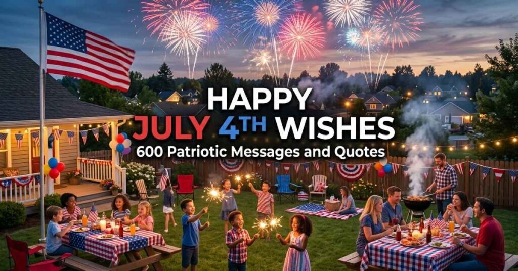 600 Patriotic Happy July 4th Wishes, Quotes & Greetings for Independence Day