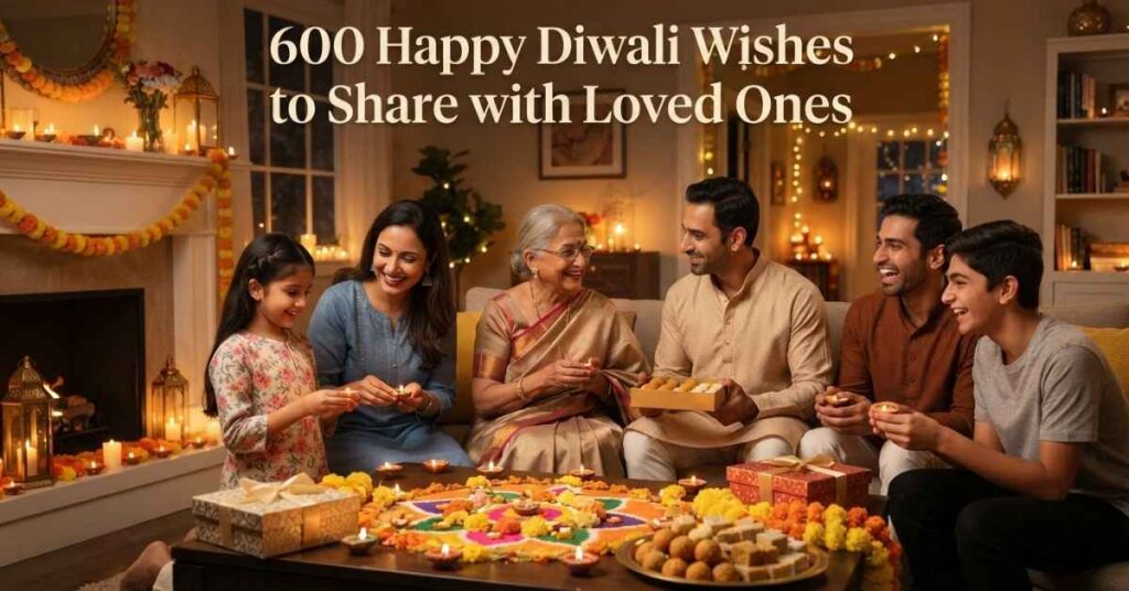 600 Happy Diwali Wishes to Share with Loved Ones