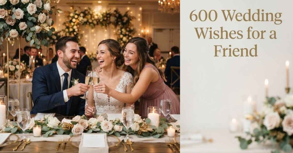 600 Wedding Wishes for a Friend to Celebrate Their Beautiful New Beginning