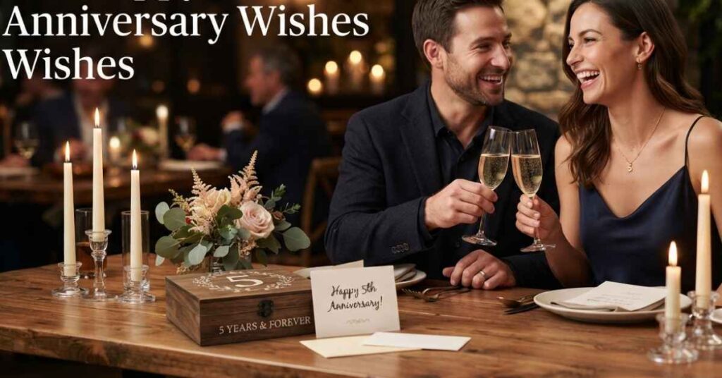 500+ Happy 5th Anniversary Wishes