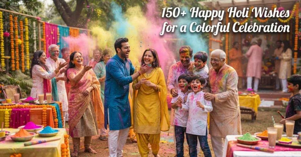 600 Happy Holi Wishes to Celebrate the Festival of Colors