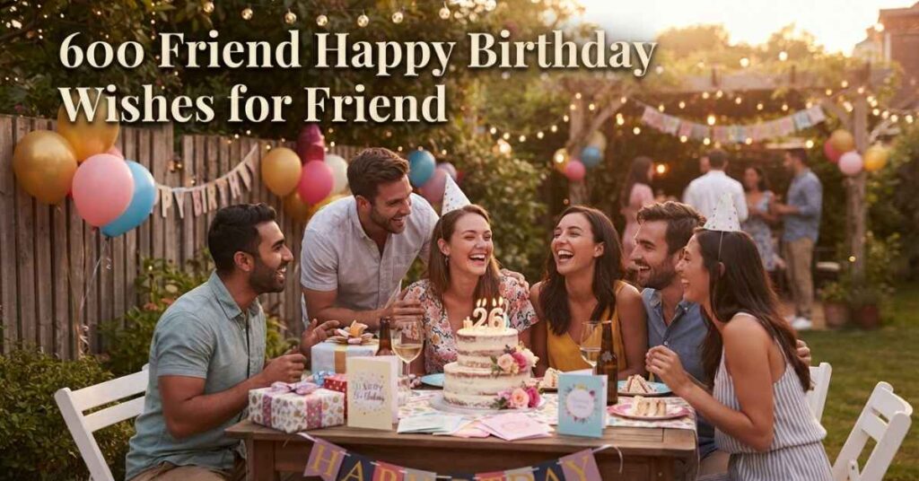 600 Friend Happy Birthday Wishes for Friend