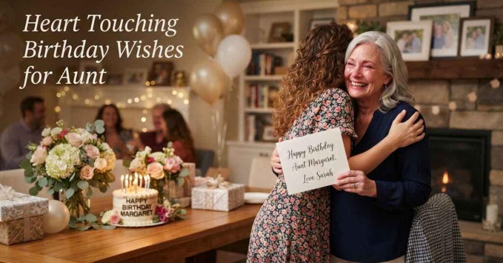600 Heart Touching Birthday Wishes for Aunt