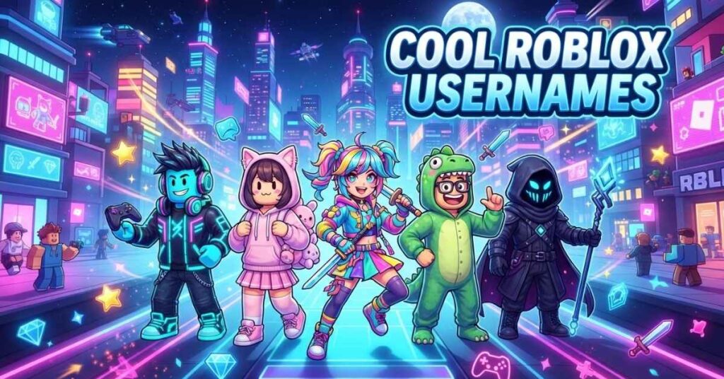 600 Best, Unique, Funny, Cute, and Creative Cool Roblox Usernames