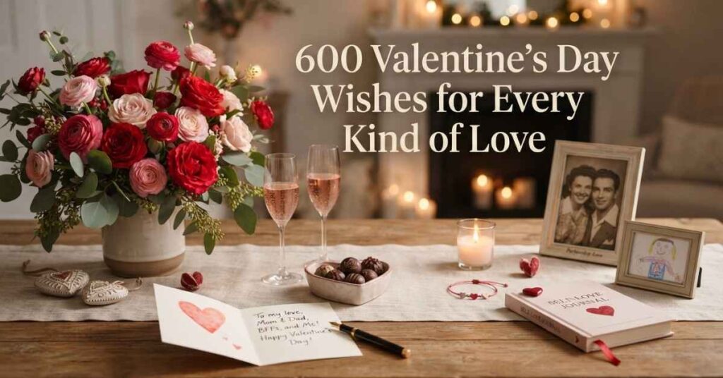 600 Valentine’s Day wishes for every kind of love